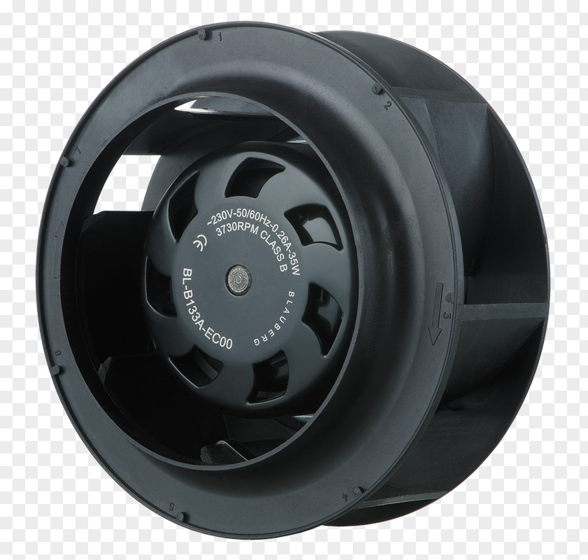 Fan Centrifugal Impeller Electric Motor Air Conditioning PNG