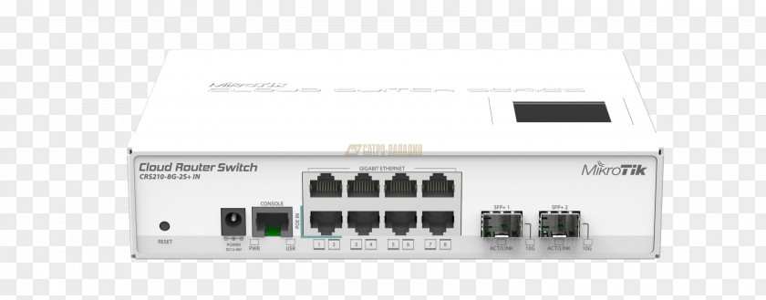 Ports MikroTik Router Gigabit Ethernet Network Switch Small Form-factor Pluggable Transceiver PNG