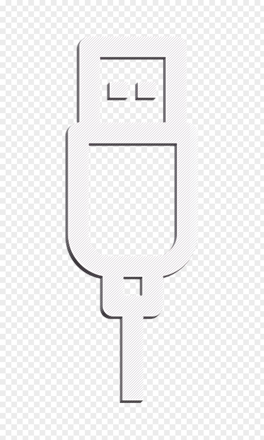 USB Charger Icon Wire Apple Devices PNG