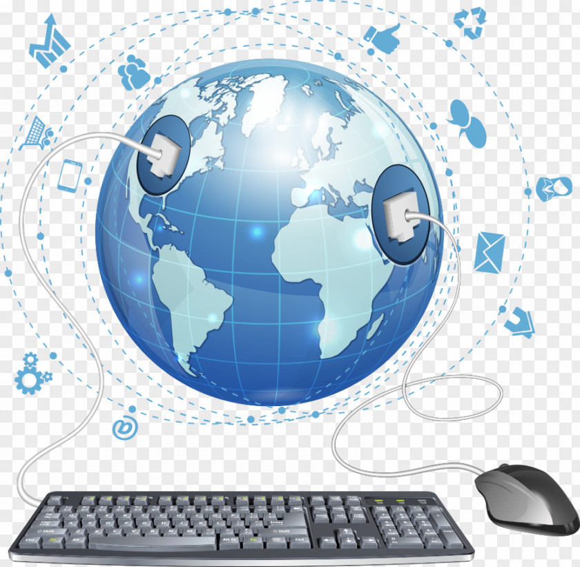 Vector Earth Keyboard Computer Mouse Stock Photography Icon PNG