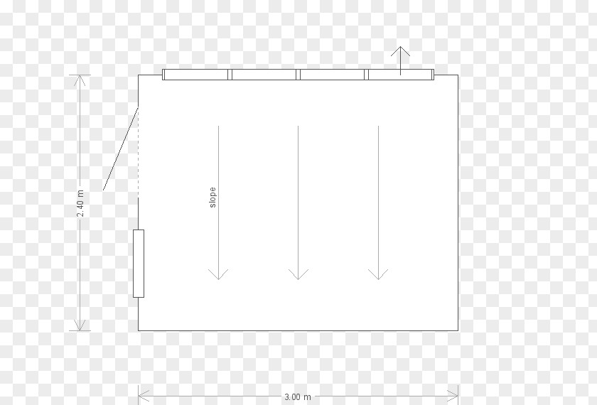 Angle White Furniture Point PNG