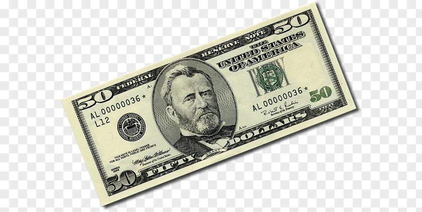 Banknote United States Fifty-dollar Bill Stock Photography Image PNG