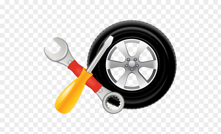 Car Motor Vehicle Service Automobile Repair Shop Tire PNG