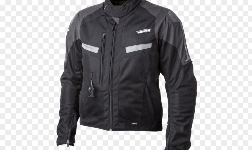 Motorcycle Leather Jacket Air Bag Vest Gilets PNG