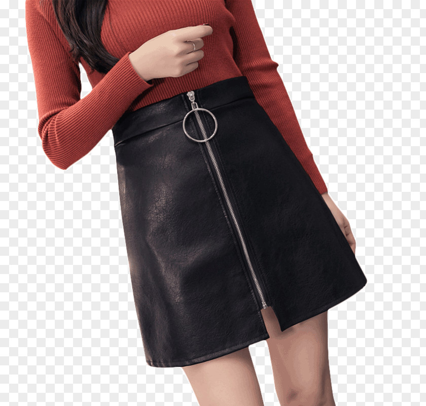 Taobao Material Shoulder Miniskirt PNG