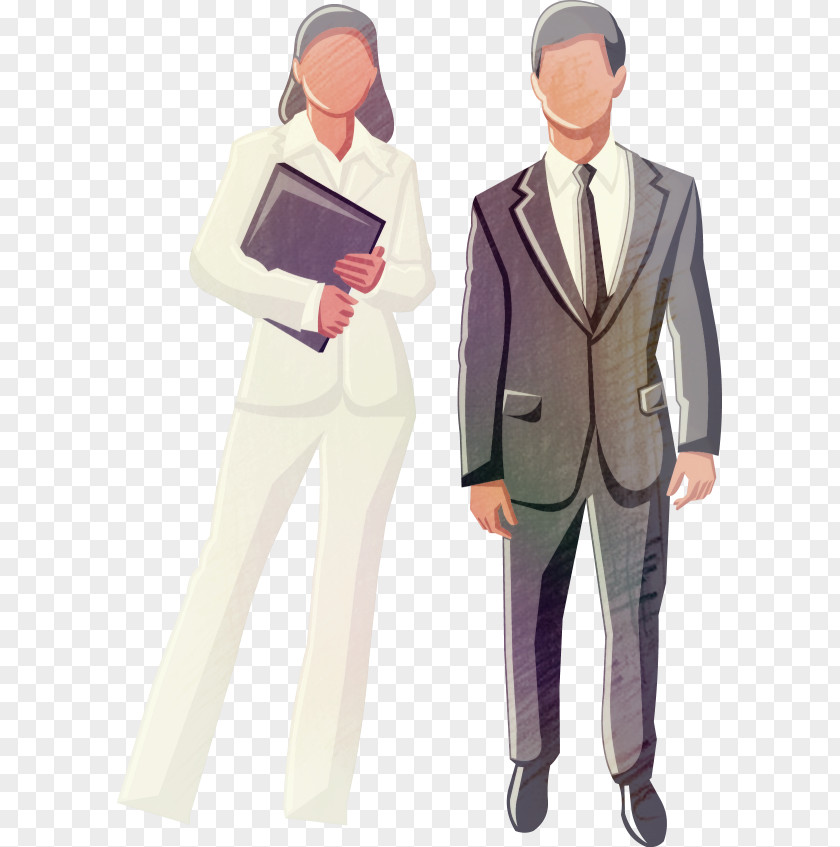 Business People Vector Image Commerce PNG