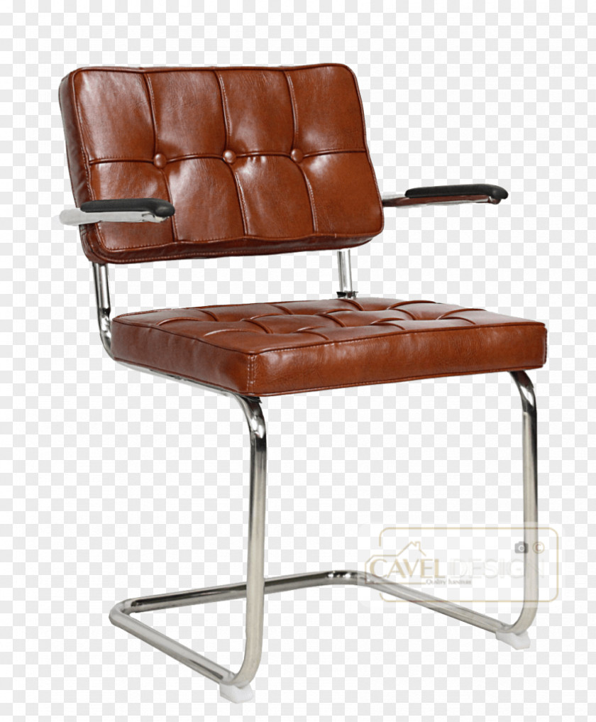 Chair Eetkamerstoel Bauhaus Office & Desk Chairs Cognac PNG