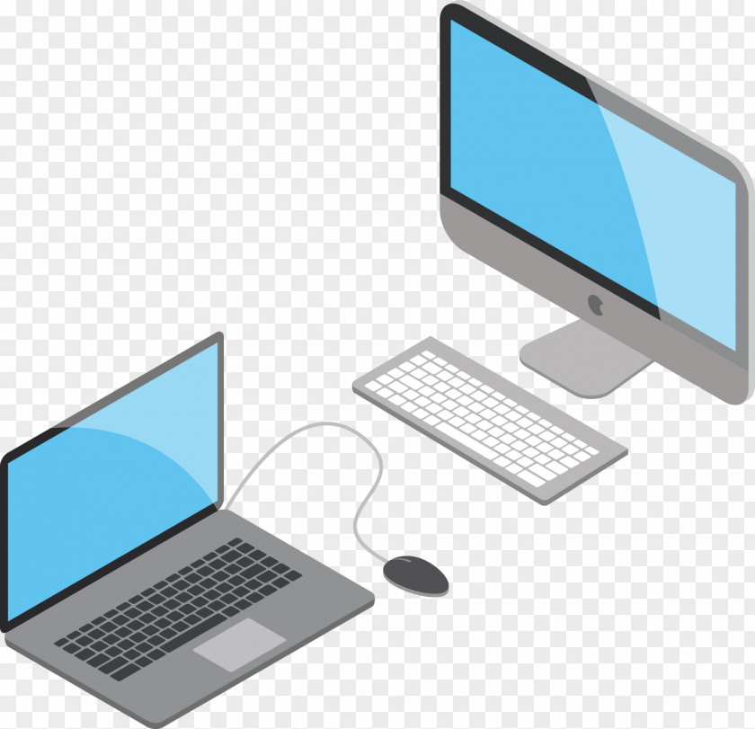 Computer Posters Vector Elements Laptop Keyboard Macintosh PNG