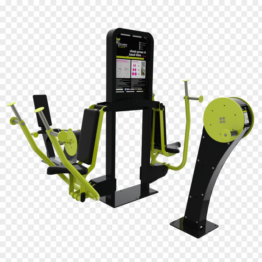 Gym Equipments Exercise Machine 3D Rendering Kompan PNG