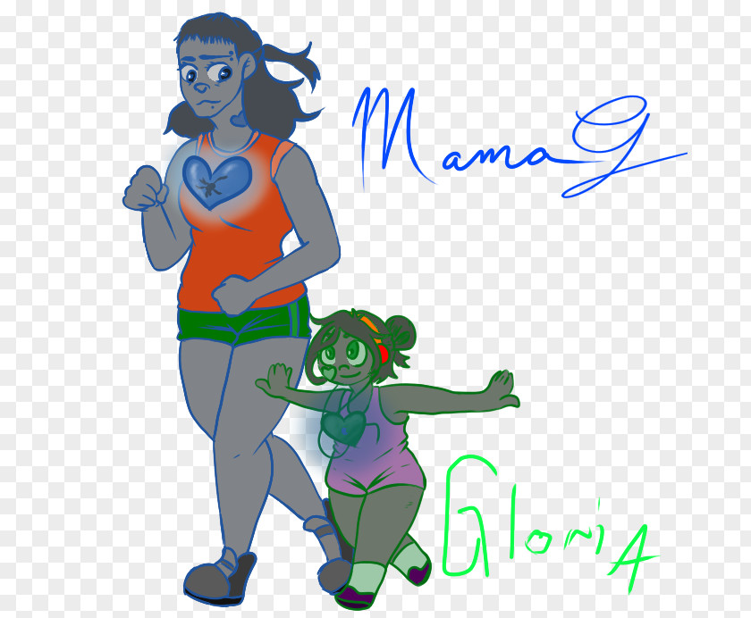 Mama's Daughter's Whisper Gloria Character Drawing Madagascar PNG