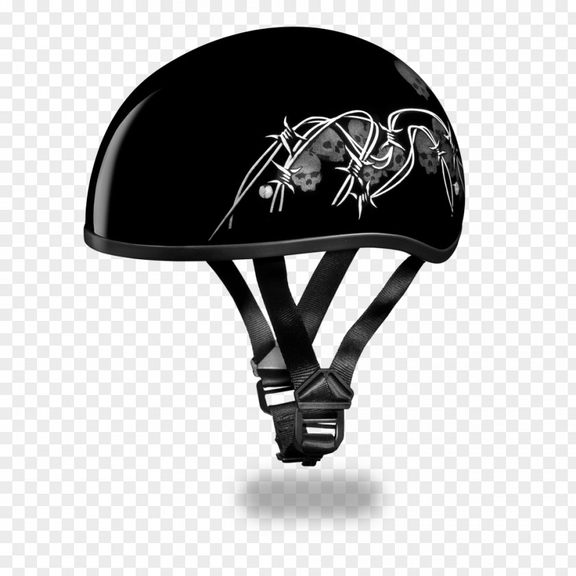 Three Skulls Motorcycle Helmets Visor Accessories PNG
