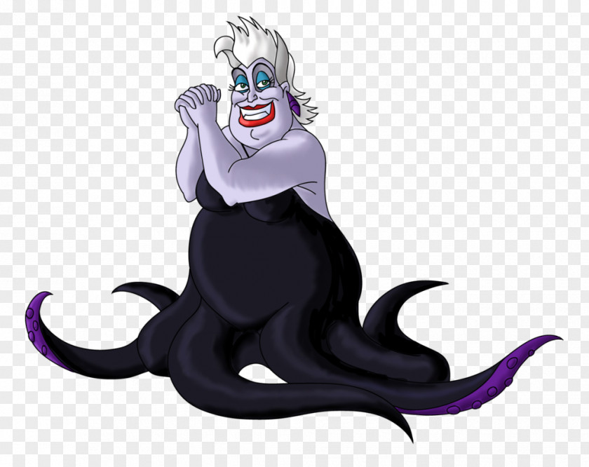 Witch Ursula Ariel Cruella De Vil Maleficent Villain PNG