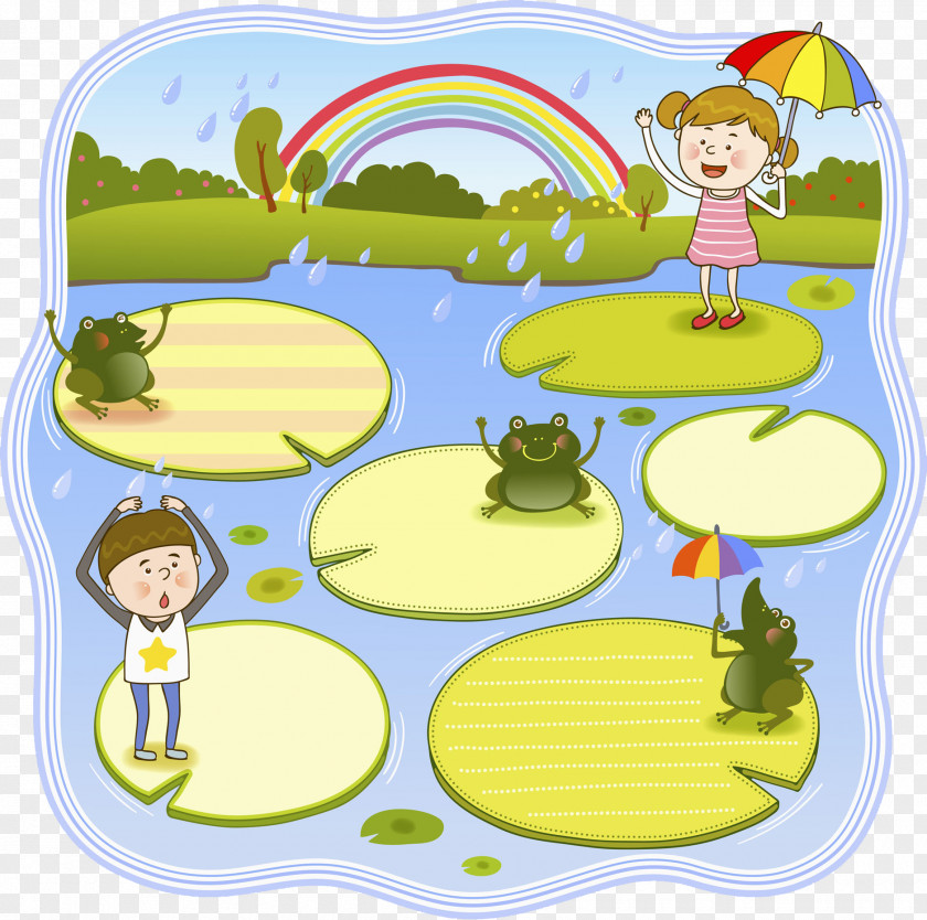 Children And Frogs Frog Stock Photography Clip Art PNG