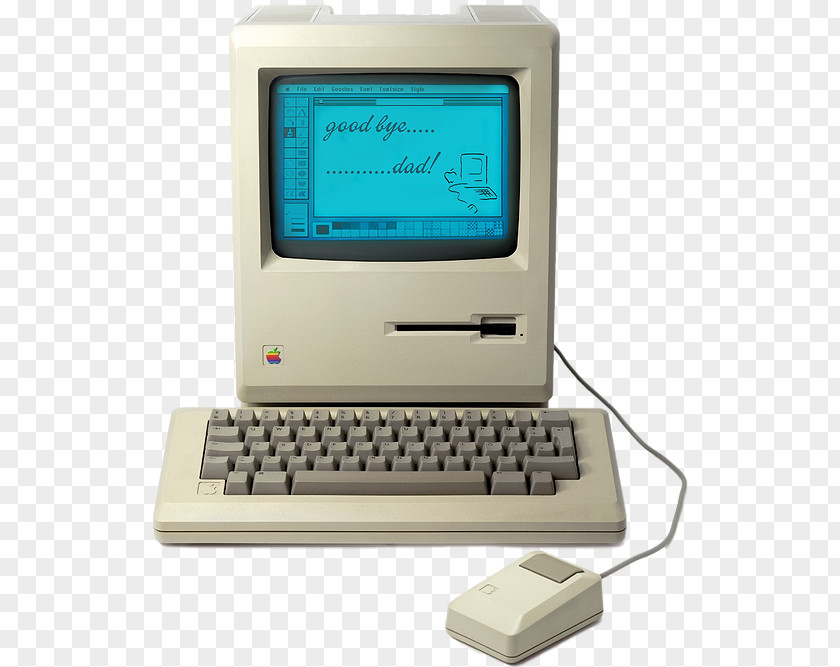 Computer Repair Flyer Personal Macintosh 128K Apple PNG
