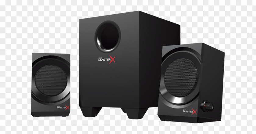 Creative Panels Computer Speakers Sound BlasterX Kratos S3 Labs Loudspeaker PNG