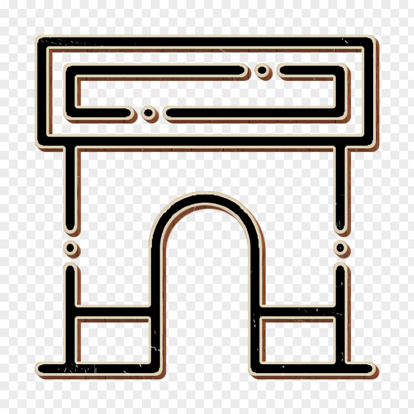 Gate Icon Building PNG