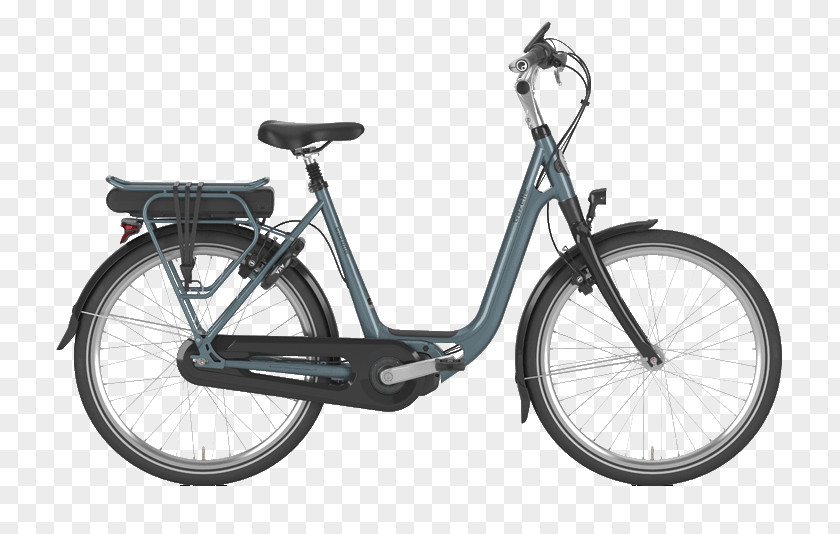Gazelle Electric Bicycle Step-through Frame Electricity PNG