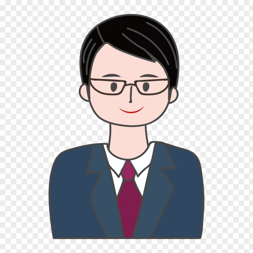 Illustration Father Glasses 彦松 Visualization Cartoon PNG