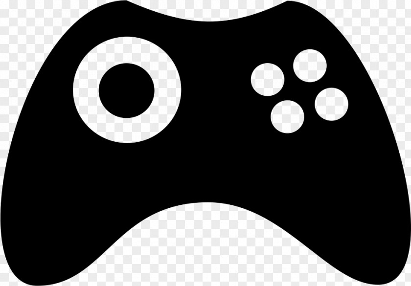 Joystick Xbox 360 Controller Black One PNG