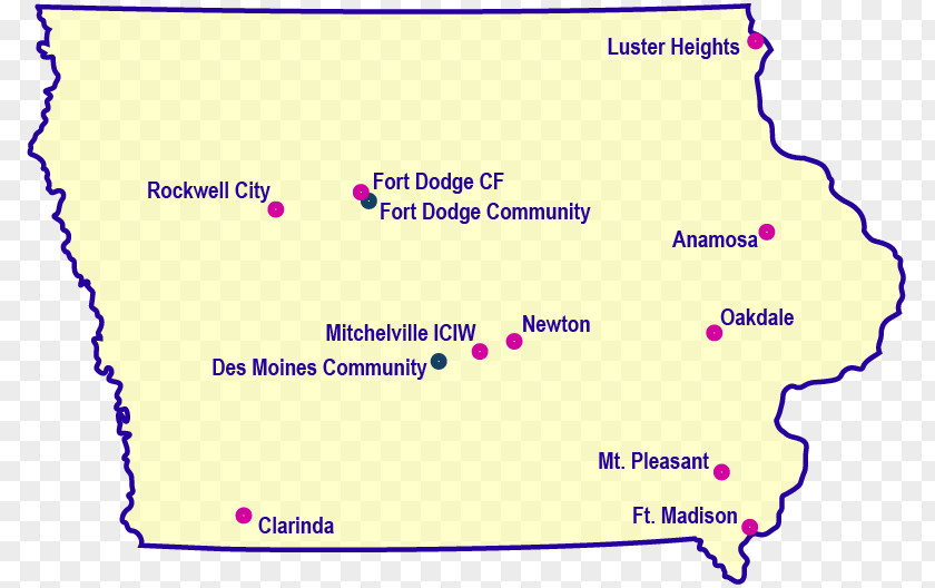 Line Iowa State University Point Angle Map PNG