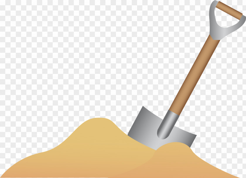 Site Sand Shovel PNG