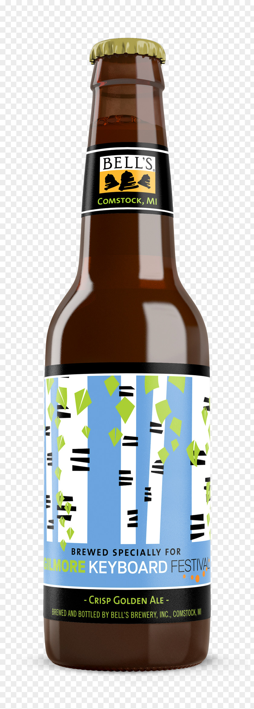 Beer Ale Bell's Brewery Bottle Lager PNG