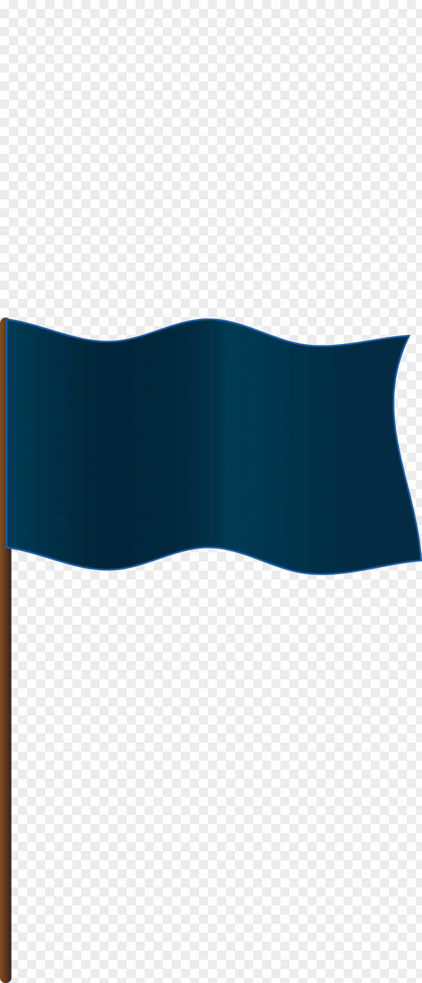 Blue Banner Electric Teal Turquoise PNG