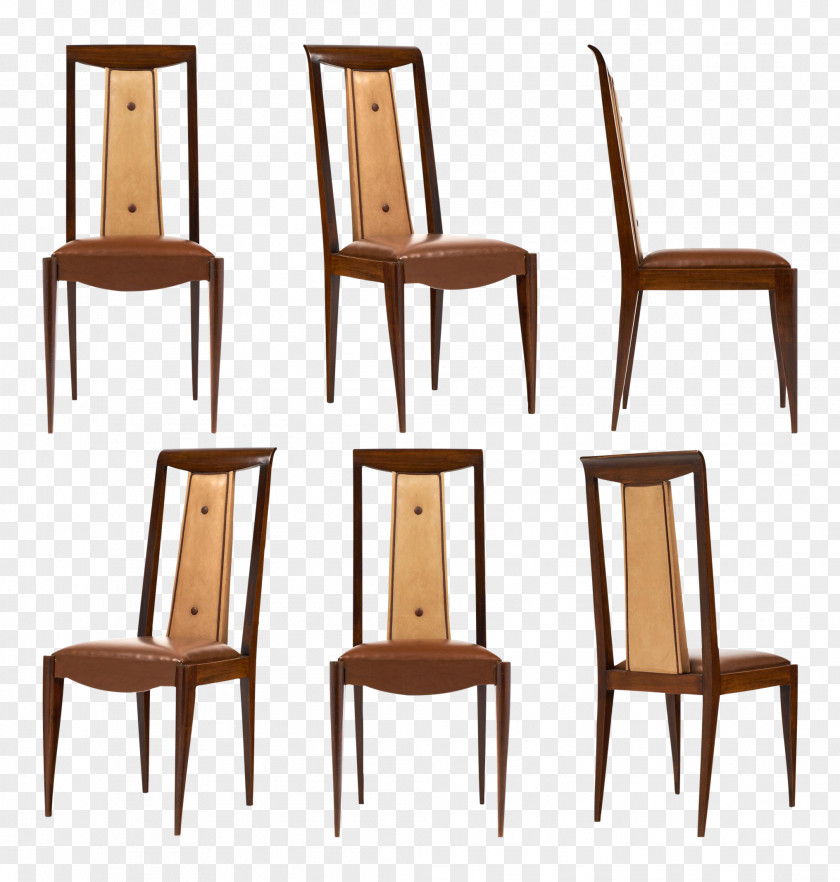Dining Vis Template Chair Table Art Deco Nouveau Style PNG