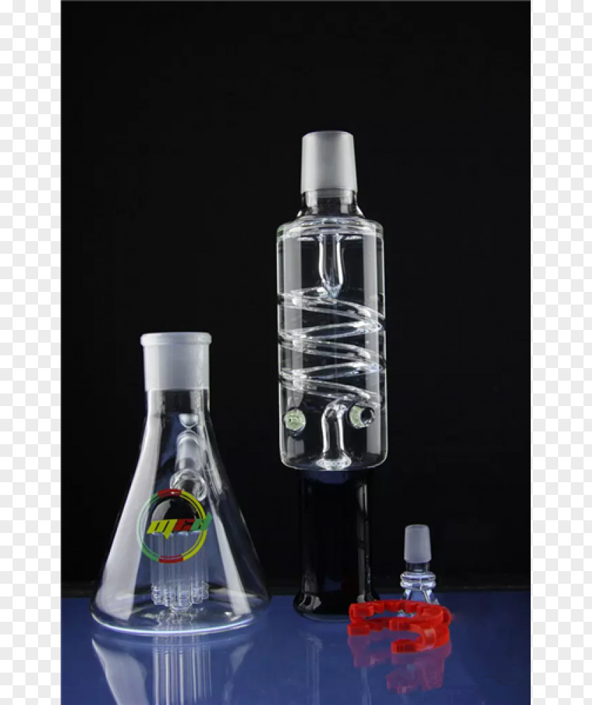 Glass Bottle Liquid Beaker Coil PNG