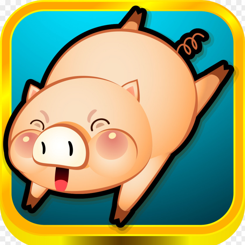 Pig Run Game A Fun Kids Breakfast Bacon PNG