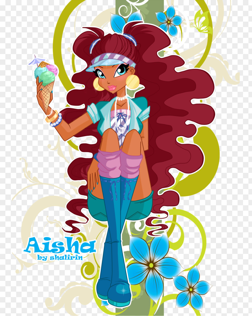 Summer. Summer Time Aisha DeviantArt Fan Art PNG