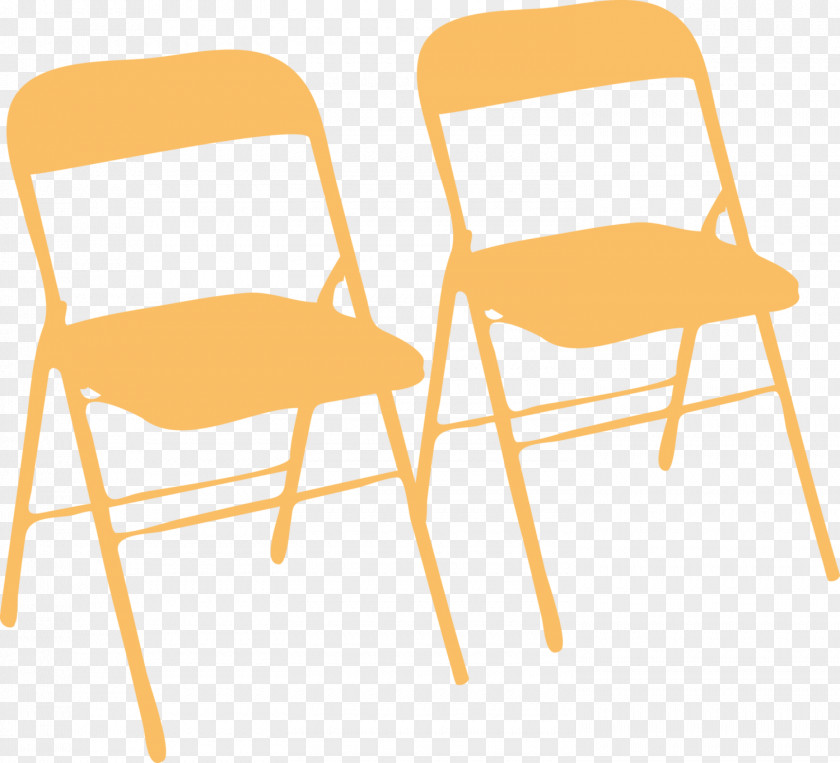 Table Folding Chair Furniture Cushion PNG