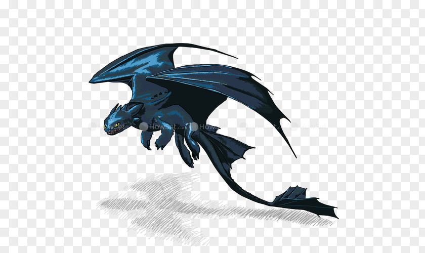 Toothless How To Train Your Dragon Drawing PNG