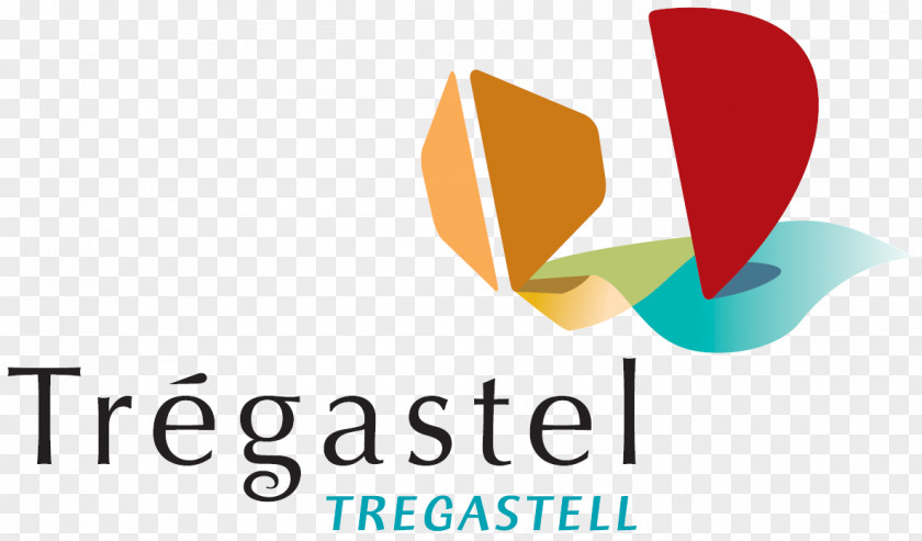 Logo France Trégastel Vignette Clip Art Design PNG