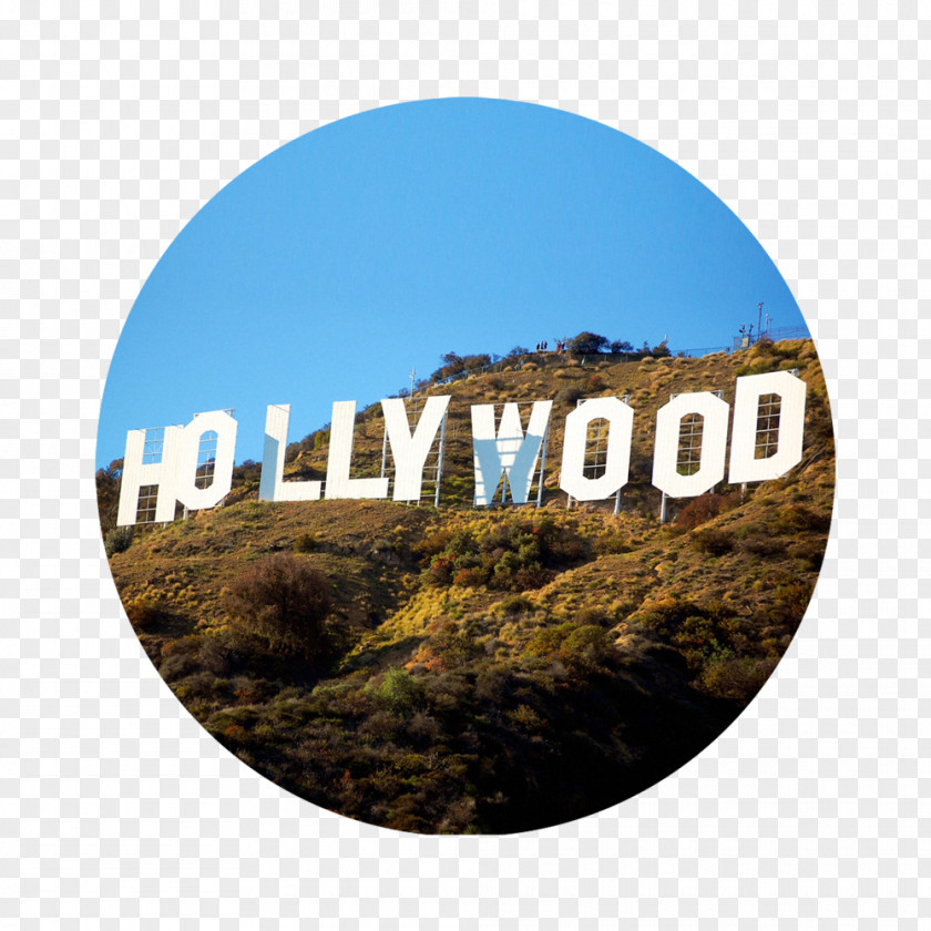 Hollywood Sign West Griffith Park Film PNG