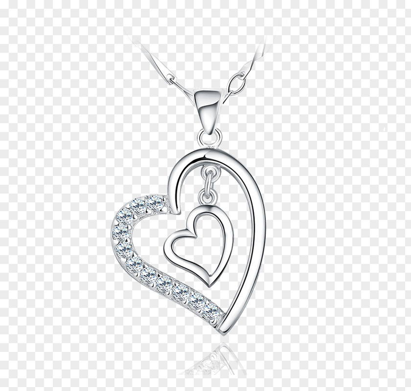 Jewelry Locket Necklace Sterling Silver Pendant PNG