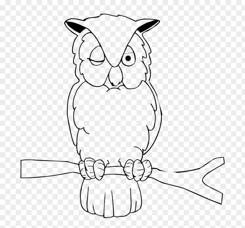 RIP Owl Coloring Book Bird Drawing Clip Art PNG