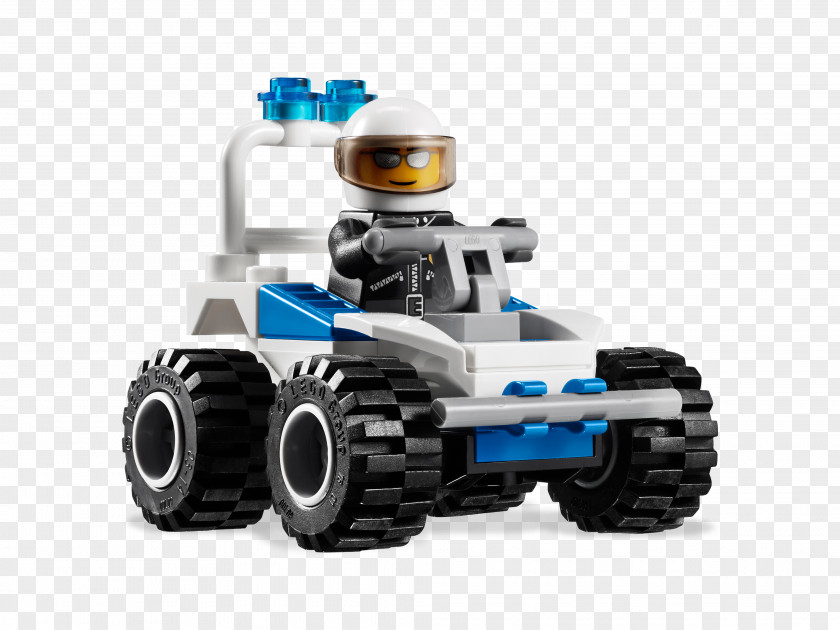 Toy Lego Minifigure Construction Set LEGO 4437 City Police Pursuit PNG