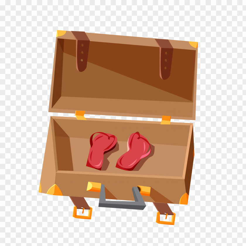 Vector Suitcase Cartoon Finding Hidden Objects Illustration PNG