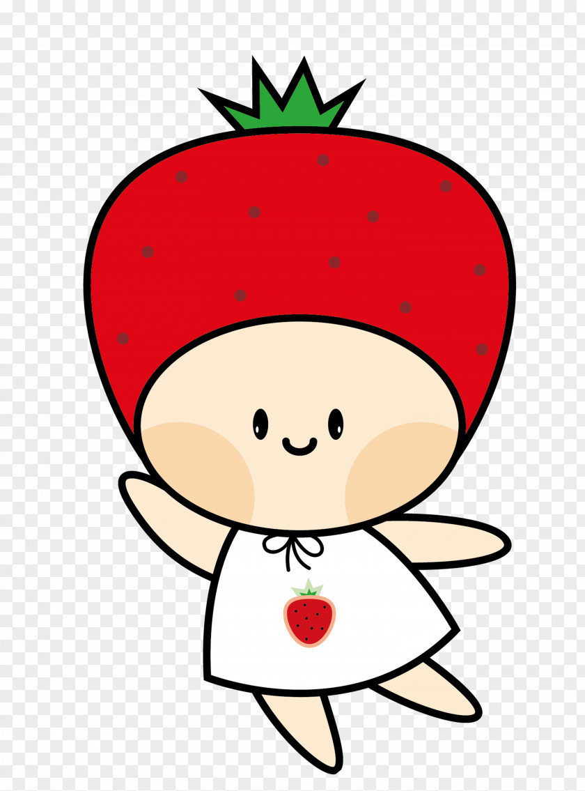 Cartoon Strawberry Material Free To Pull Photography Drawing Illustration PNG