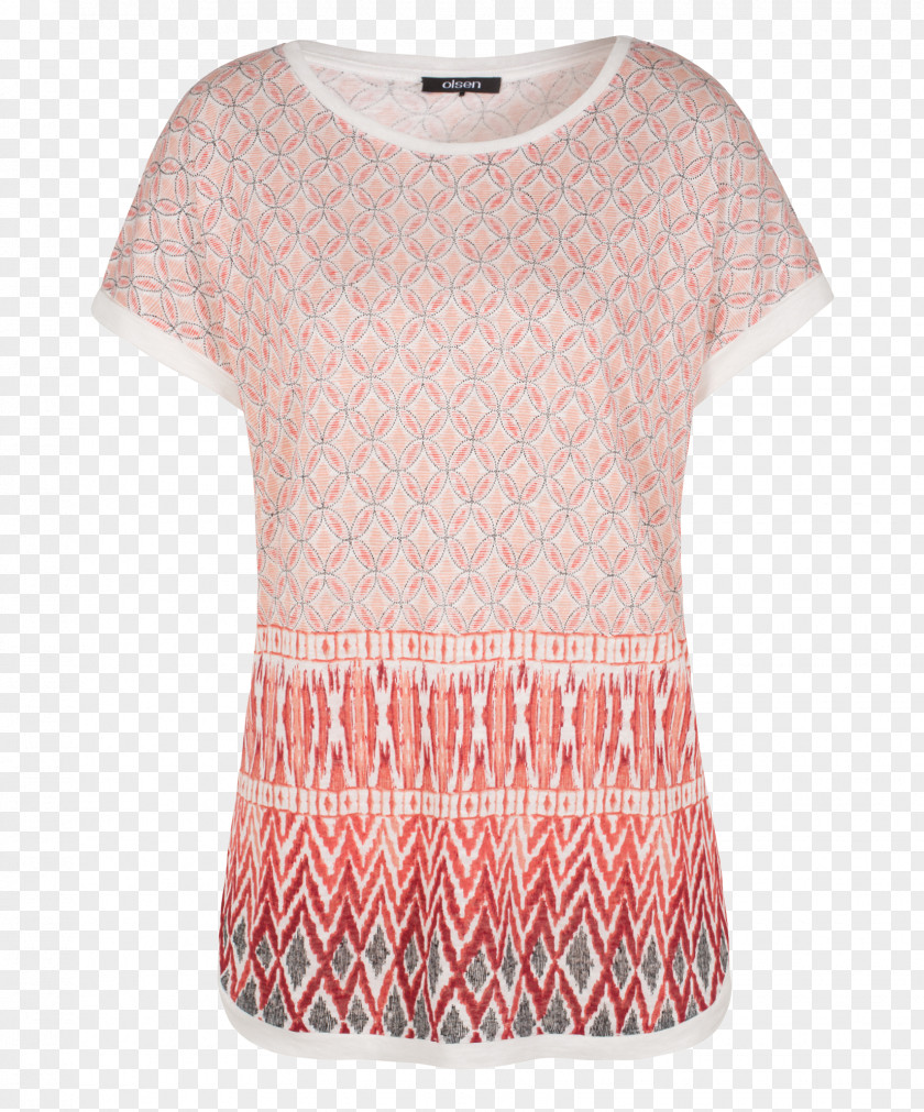 Cuba Sleeve T-shirt Blouse Pink M Dress PNG