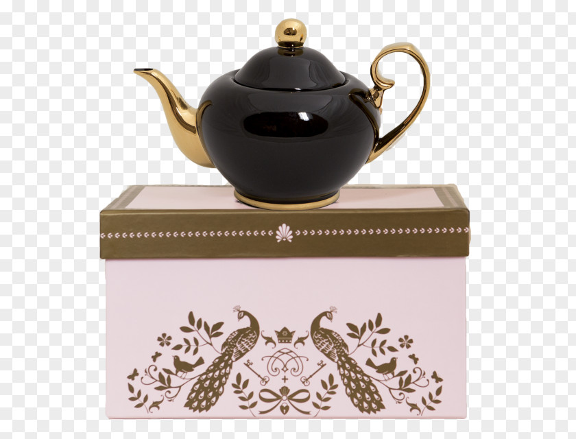 Dark-red Enameled Pottery Teapot Kettle Earl Grey Tea Teacup PNG