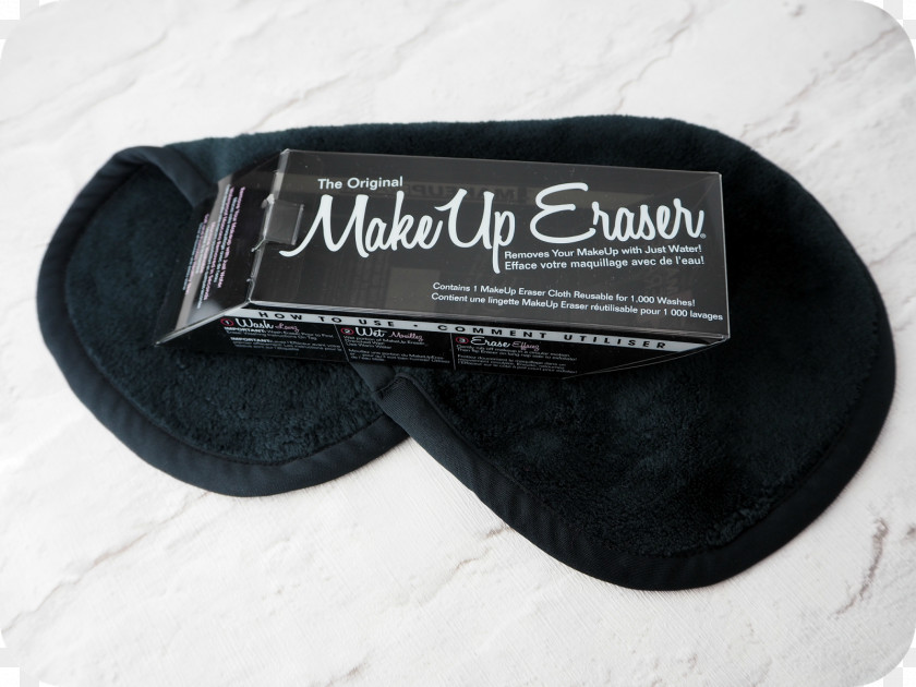 Eraser Cloth Napkins Make-up Cosmetics Cleanser Black PNG