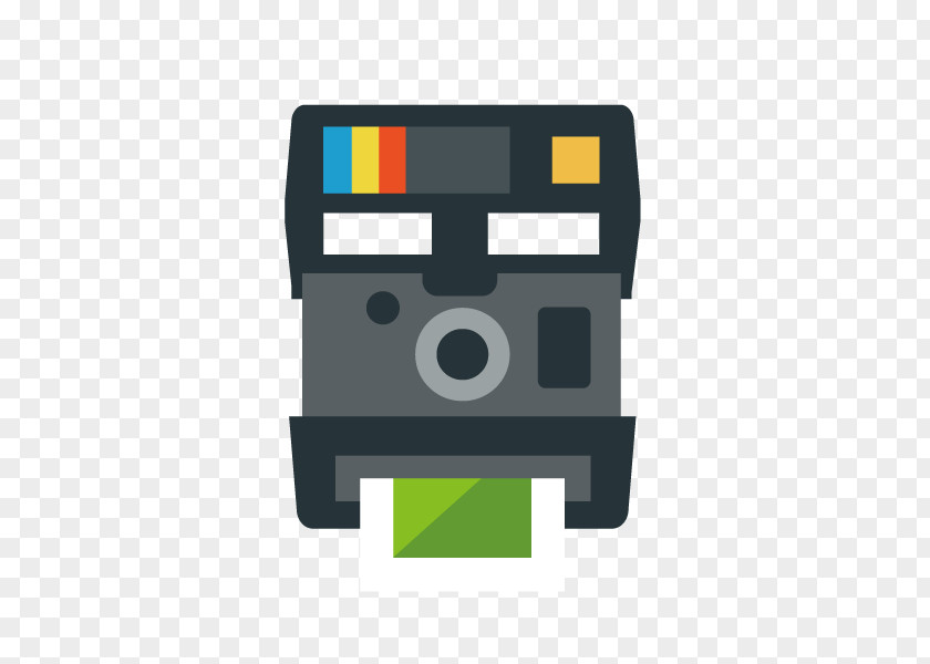 Flat Photo Printer Design PNG