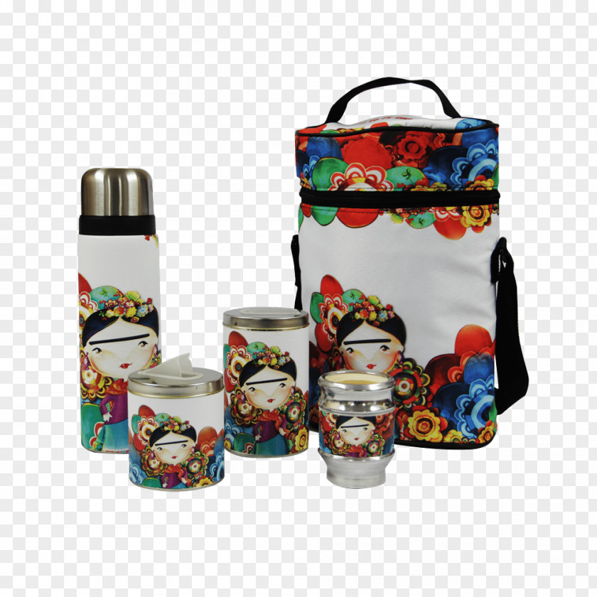 Frida Kalo Mate Yerbera Handbag Plastic PNG