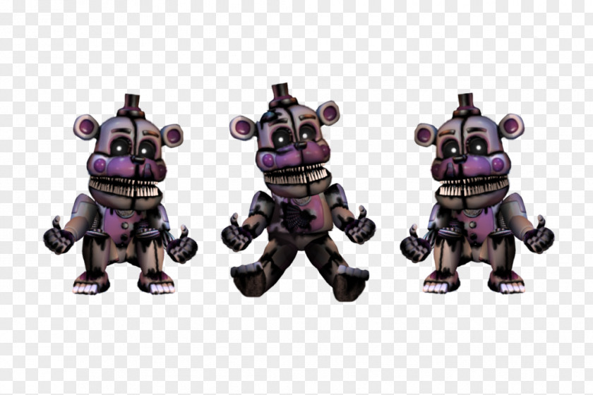 New Spring Five Nights At Freddy's 4 Animatronics Nightmare Jump Scare Endoskeleton PNG