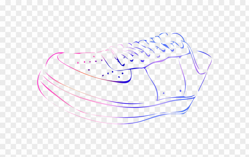 Shoe Walking Pattern Sneakers Illustration PNG