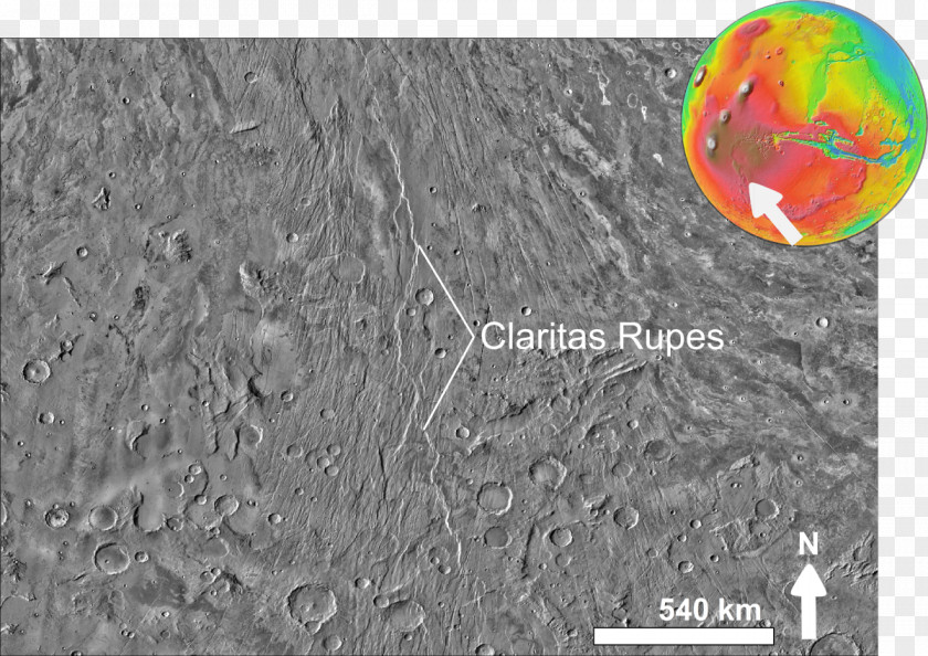 Themis Echus Chasma Valles Marineris Tantalus Fossae Tharsis PNG