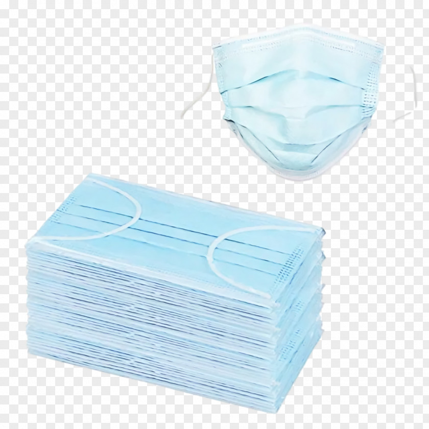 Turquoise Aqua Facial Tissue Box Paper PNG