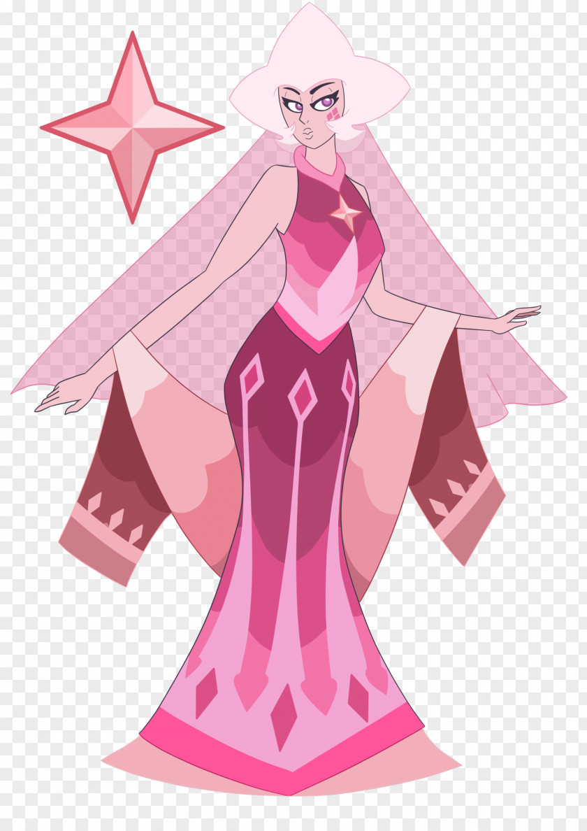 Diamond Star Pink Aurora Pyramid Of Hope Color PNG